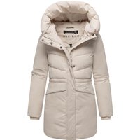 Marikoo Damen Winterjacke Delilah mit Fleecefutter & Taillenregulierung
