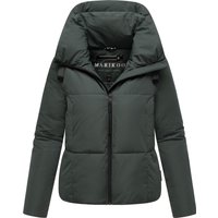 Marikoo Damen Winterjacke Ninikaa mit Kapuze & Fleece-Innenfutter