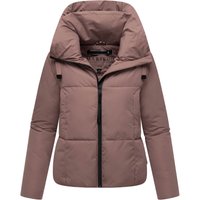 Marikoo Damen Winterjacke Ninikaa mit Kapuze & Fleece-Innenfutter