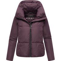 Marikoo Damen Winterjacke Ninikaa mit Kapuze & Fleece-Innenfutter