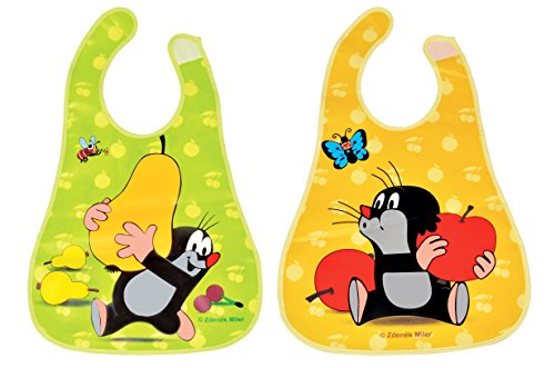 Maulwurf Lätzchen gelb oder grün (Gelb)