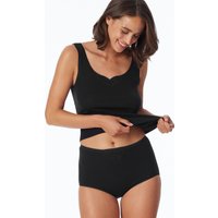 Maxislips 2er-Pack schwarz - Cotton Essentials 48 von Schiesser