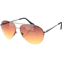 Maxy Damen-Sonnenbrille aus Metall in ovaler Form