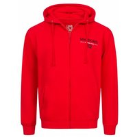 Milton Keynes Dons CASTORE Herren Kapuzen Sweatjacke INFMKDMON8-22-RED