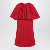 Ami Paris Minirockkleid aus Wolle - Rot