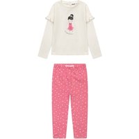 Minoti Set Langarmshirt + Leggings rosa von minoti