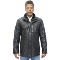 Mittellanger Ledermantel für Herren – Hanoi