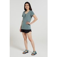 Mountain Warehouse - "Agra" T-Shirt Schnelltrockend für Damen (Khakigrün)