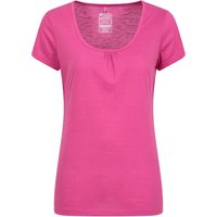 Mountain Warehouse - "Agra" T-Shirt Schnelltrockend für Damen (Leuchtend Rosa)