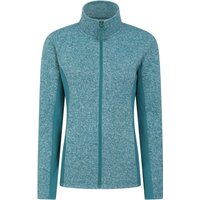 Mountain Warehouse Damen/Damen Idris Getäfelte Fleece Jacke (Teal)