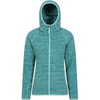 Mountain Warehouse Damen/Damen Lleyn II Melange Full Zip Hoodie (Teal)