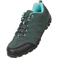 Mountain Warehouse Damen/Damen Outdoor II Wildleder Wanderschuhe (Dunkelgrau/Petrol)
