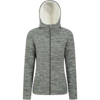 Mountain Warehouse Damen Snowdonia Fleece Full Zip Hoodie (Khaki Grün)