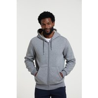 Mountain Warehouse Herren Dalton Borg gefüttert Full Zip Hoodie (grau)