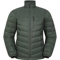 Mountain Warehouse Herren Trail Extreme Daunenjacke (Dunkelkhaki)