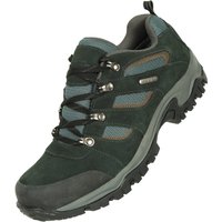 Mountain Warehouse Herren Voyage Wildleder wasserdichte Wanderschuhe (schwarz)