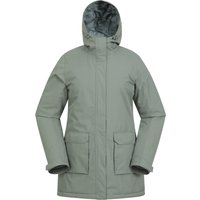 Mountain Warehouse - "Ranger" Parka Wattiert für Damen (Khakigrün)