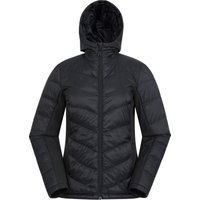 Mountain Warehouse - "Turbine" Softshelljacke Wattiert für Damen (Pechschwarz)