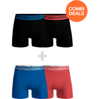 Muchachomalo Herren Boxershorts – 2+2 Stück – Herren Unterhosen