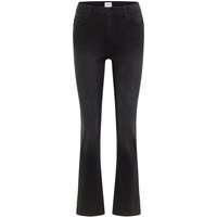 Mustang Damen Jeans Style Crosby Relaxed Straight, schwarz sehr dunkel
