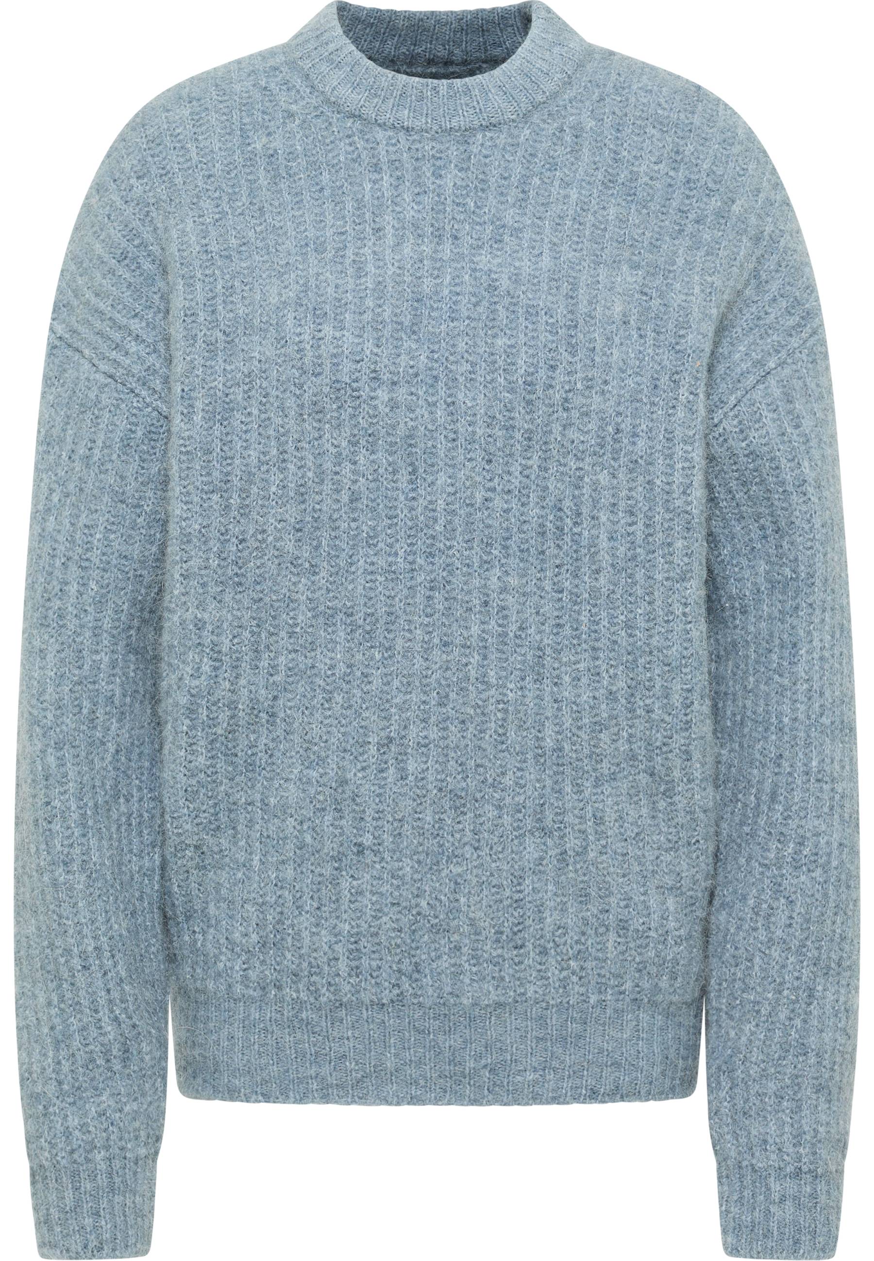 Mustang Damen Langarmpullover Style Erin hellblau