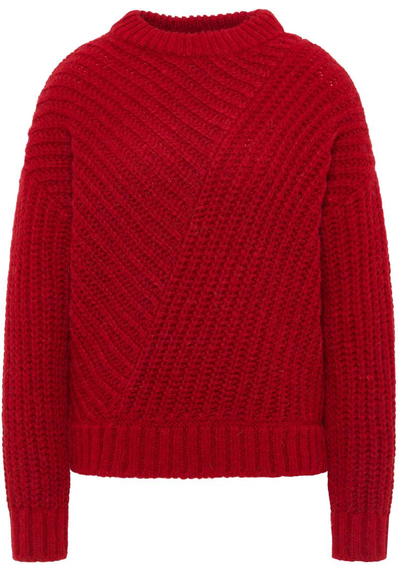 Mustang Damen Langarmpullover Style Erin rot