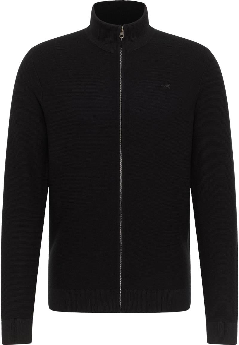 Mustang Herren Langarmcardigan Style Escondido anthrazit