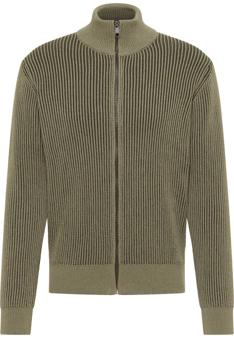 Mustang Herren Langarmcardigan Style Escondido khaki
