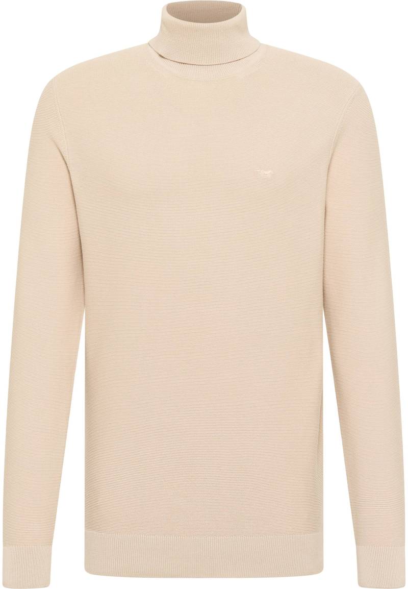 Mustang Herren Langarmpullover Style Elgin beige