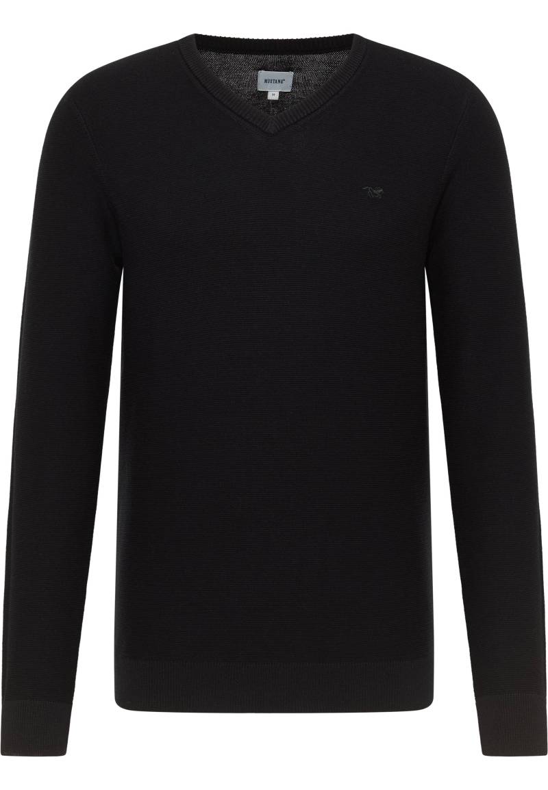 Mustang Herren Langarmpullover Style Elko anthrazit Mustang Herren Langarmpullover Style Elko anthrazit