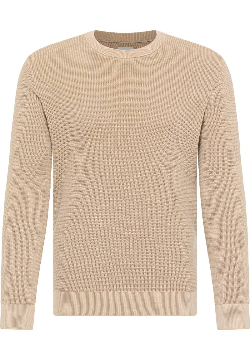 Mustang Herren Langarmpullover Style Elliot beige