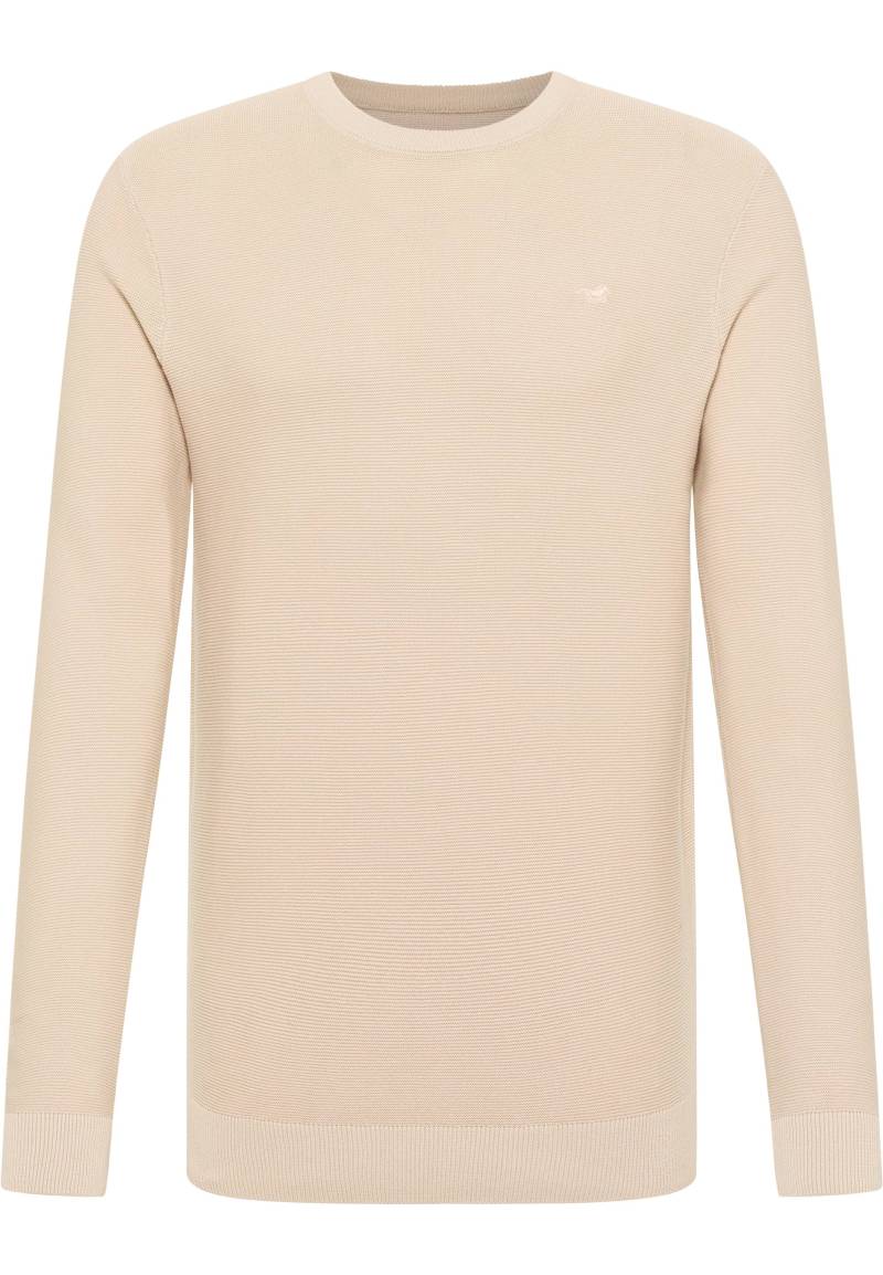 Mustang Herren Langarmpullover Style Elliot beige