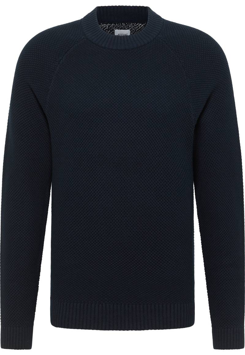 Mustang Herren Langarmpullover Style Elwood navy