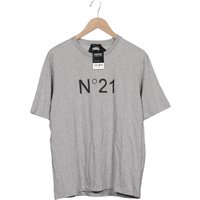N21 Herren T-Shirt, grau, Gr. 48