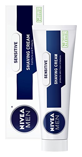 NIVEA MEN Sensitive Shaving Cream, 3,5 oz Tube by Nivea Men von NIVEA MEN