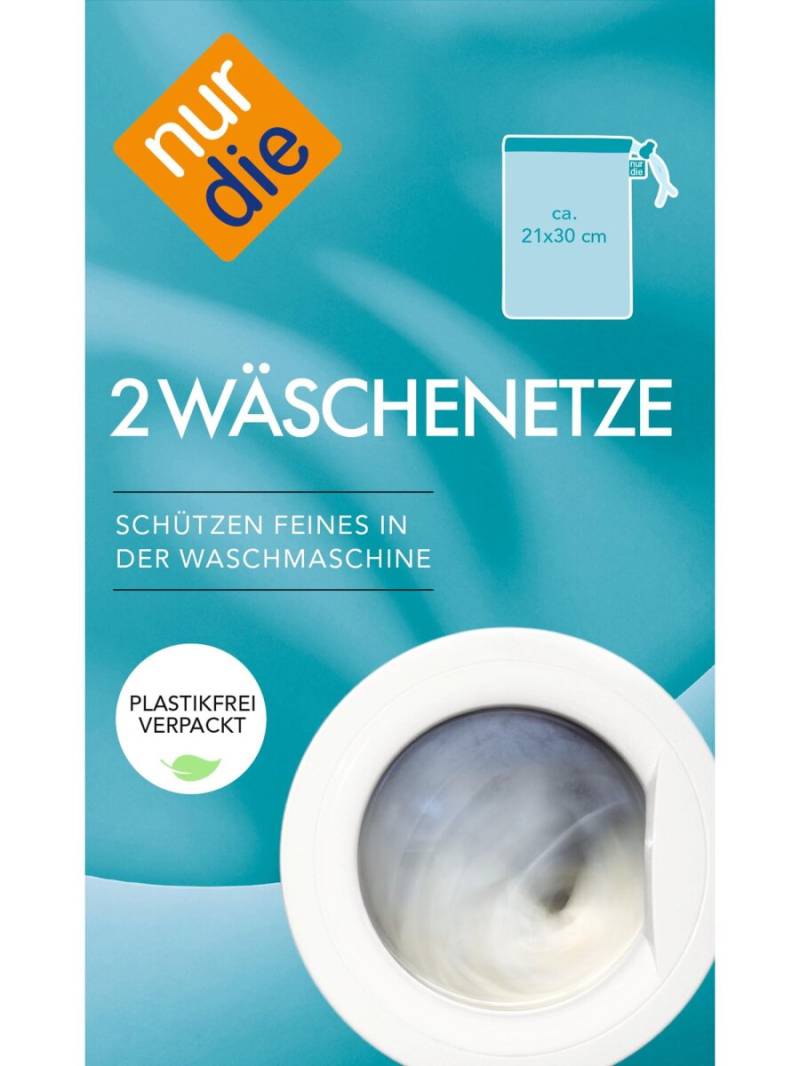 NUR DIE 2er Pack Wäschenetz