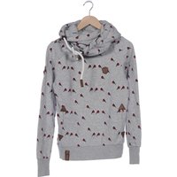 Naketano Damen Kapuzenpullover, grau, Gr. 38