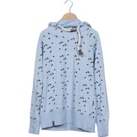 Naketano Damen Kapuzenpullover, hellblau, Gr. 42