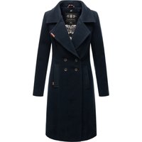 Navahoo Damen Trenchcoat Wooly – Premium Wintermantel mit Eleganter Passform