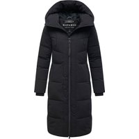 Navahoo Damen Winter Steppmantel SCHOKOKUSS – elegant, warm & funktional