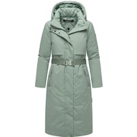 Navahoo Damen Winterparka WALDBUMMLER – wetterfest & stilvoll mit Taillengürtel