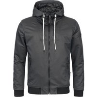 Navahoo Herren Jacke B623 – Stylische Übergangsjacke mit Fleece-Taschen & Wasserabweisendem Material