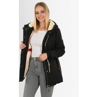 Navahoo Ireliaa Damen Parka – Windabweisende Winterjacke mit Teddyfell & Kapuze - Schwarz Navahoo Ireliaa Damen Parka – Windabweisende Winterjacke mit Teddyfell & Kapuze - Schwarz