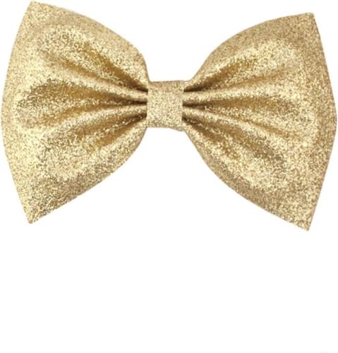 New Age Devi - Haarstreik Clip - Glitzer - Glamour | Gold | Haarpeld - Pin | STRIK - STRIKJE | Mädchen - Kinder - | Party - Hochzeit - Jubiläum - Weihnachten - Weihnachten - Stil - Chic | Trend von New Age Devi