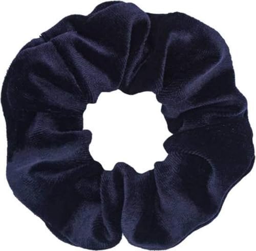 New Age Devi - Mädchen Scrunchie - Dunkelblau von New Age Devi