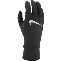 Nike - Herren Handschuhe, Fleece, Laufen (Schwarz/Silber meliert)
