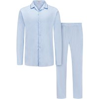 Novila Pyjama aus leichtem Satin mit Fineliner-Muster von Novila