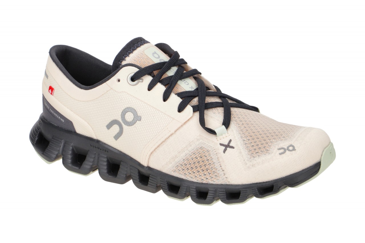 ON CLOUD X 3 60.98694 beige - Sportschuhe f?r Damen von ON