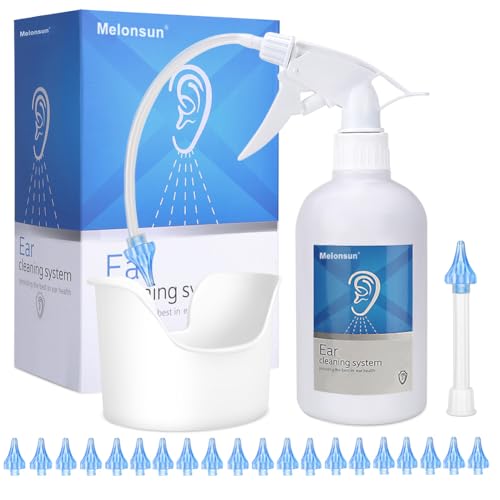 Ohrenschmalz-Entfernungs-Set, sicheres und effektives Ohrenwasch-Set für Erwachsene und Kinder, inklusive Ohrbewässerungsflasche mit weichem Rohr und geradem Rohr, Ohrspülbecken und 14 wiederverwendbaren Spitzen, einfach zu bedienen Ohrenschmalz-Entfernungs-Set, sicheres und effektives Ohrenwasch-Set für Erwachsene und Kinder, inklusive Ohrbewässerungsflasche mit weichem Rohr und geradem Rohr, Ohrspülbecken und 14 wiederverwendbaren Spitzen, einfach zu bedienen