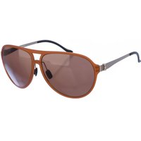 Ovale Herren-Sonnenbrille aus Acetat M3017